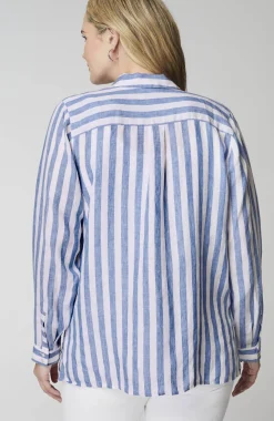 Everyday Linen Button-Front Shirt