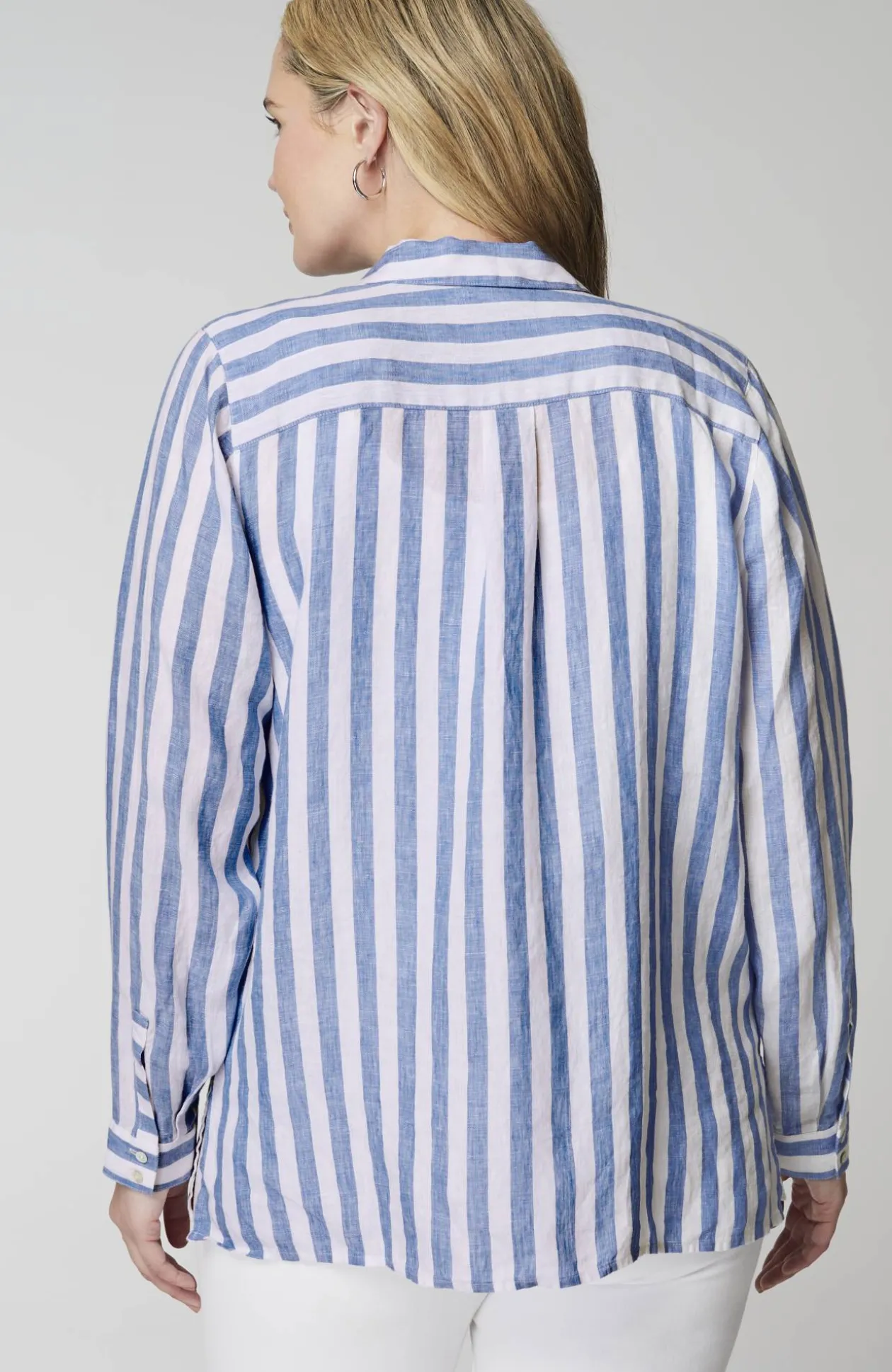 Everyday Linen Button-Front Shirt