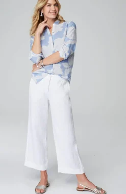 Everyday Linen Button-Front Shirt