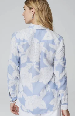 Everyday Linen Button-Front Shirt