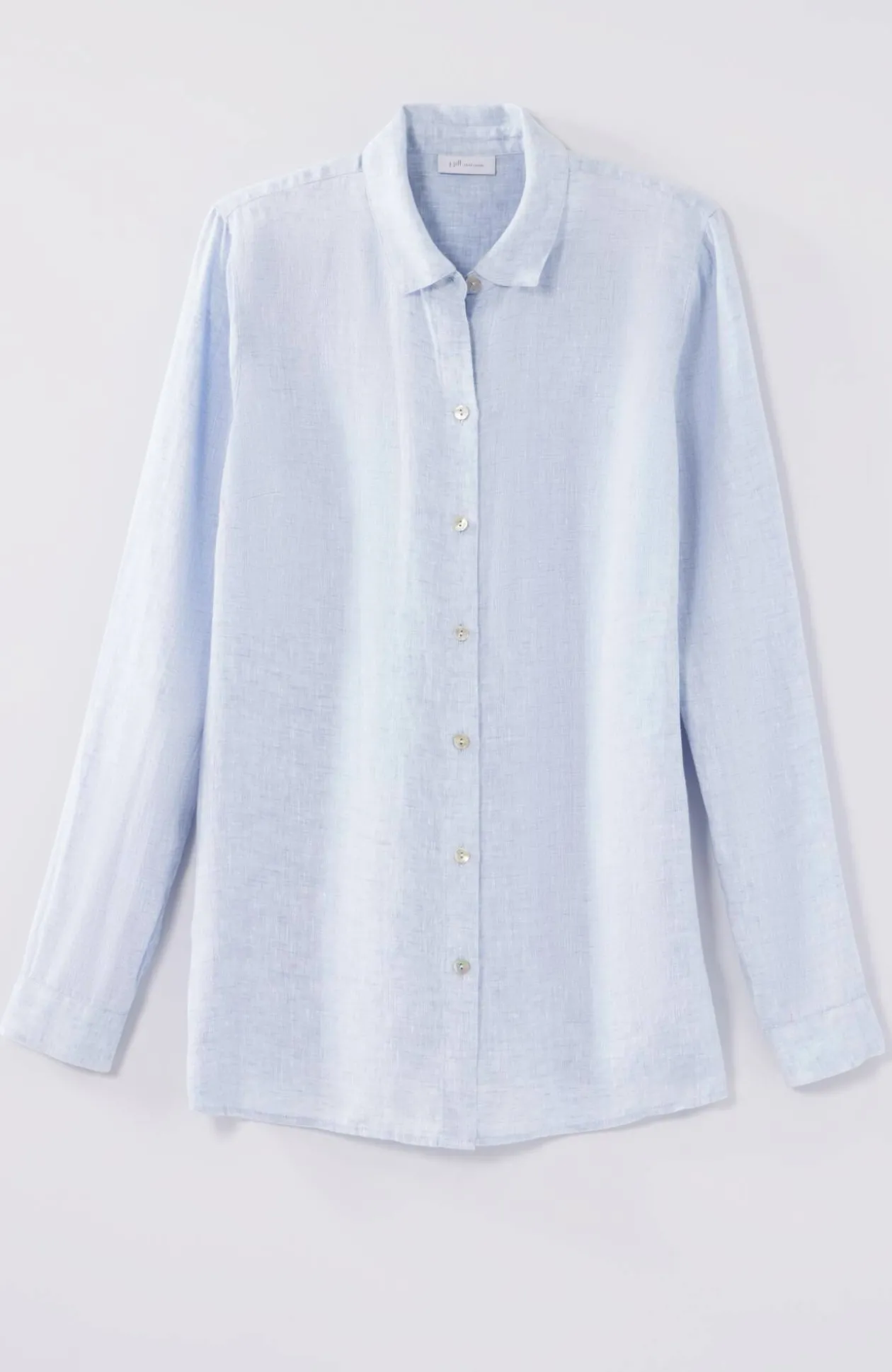 Everyday Linen Button-Front Shirt