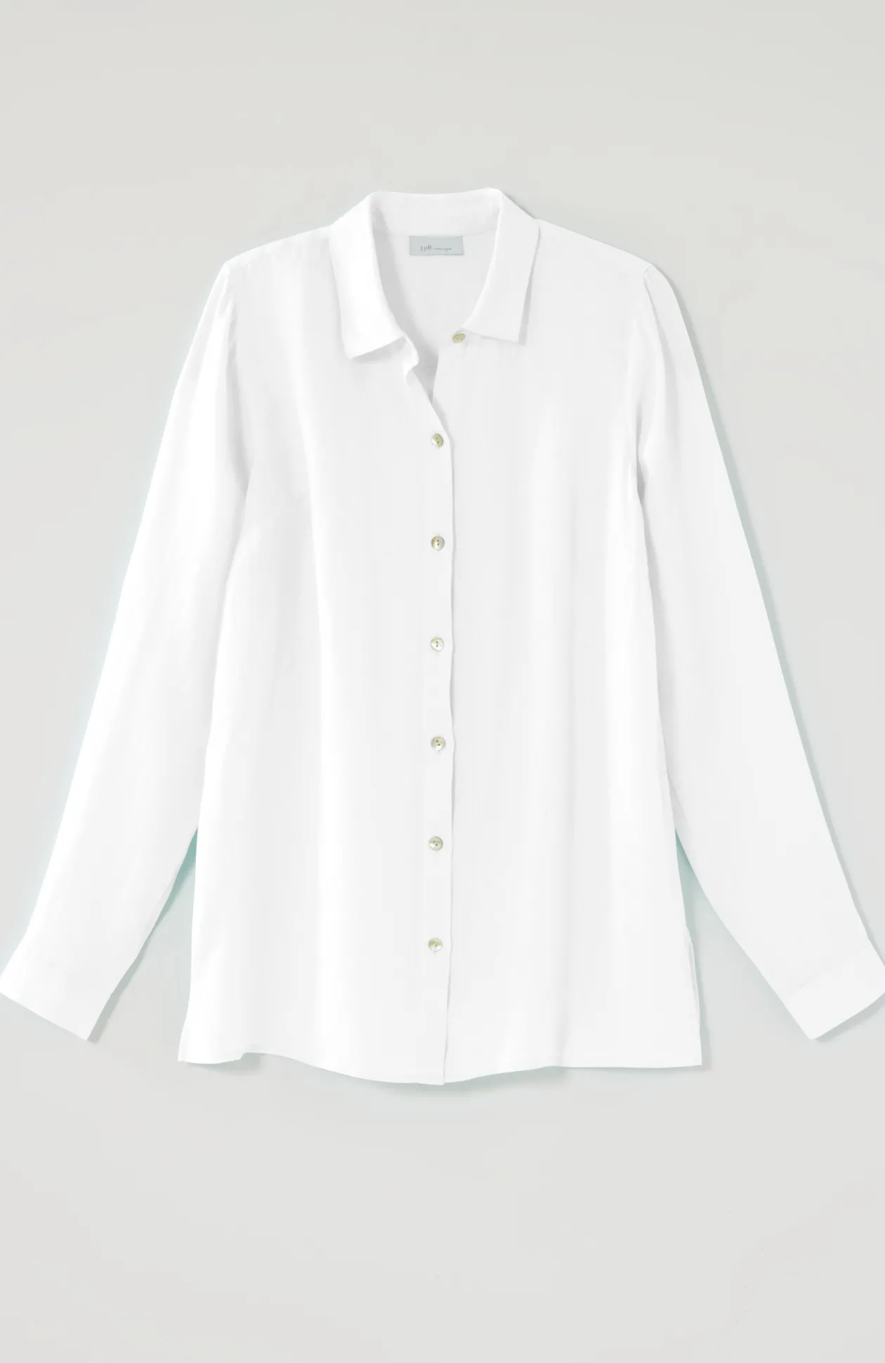 Everyday Linen Button-Front Shirt