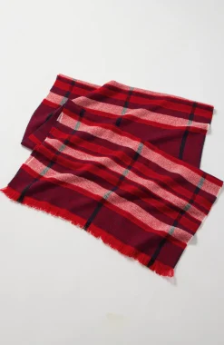 Exploded Plaid Scarf