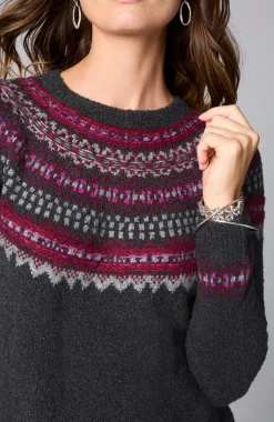 Fair Isle Pullover Sweater