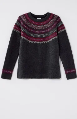 Fair Isle Pullover Sweater