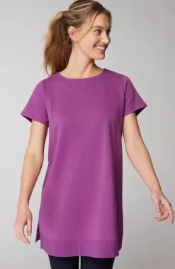 Fit Double-Knit Tunic