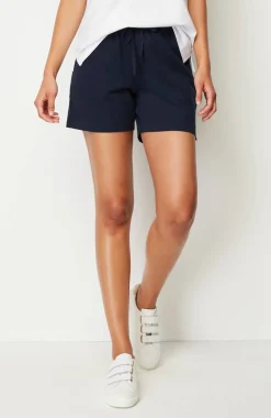 Fit Drawstring-Waist Knit Shorts
