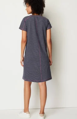 Fit Elevate Terry Contrasting-Stitch Dress