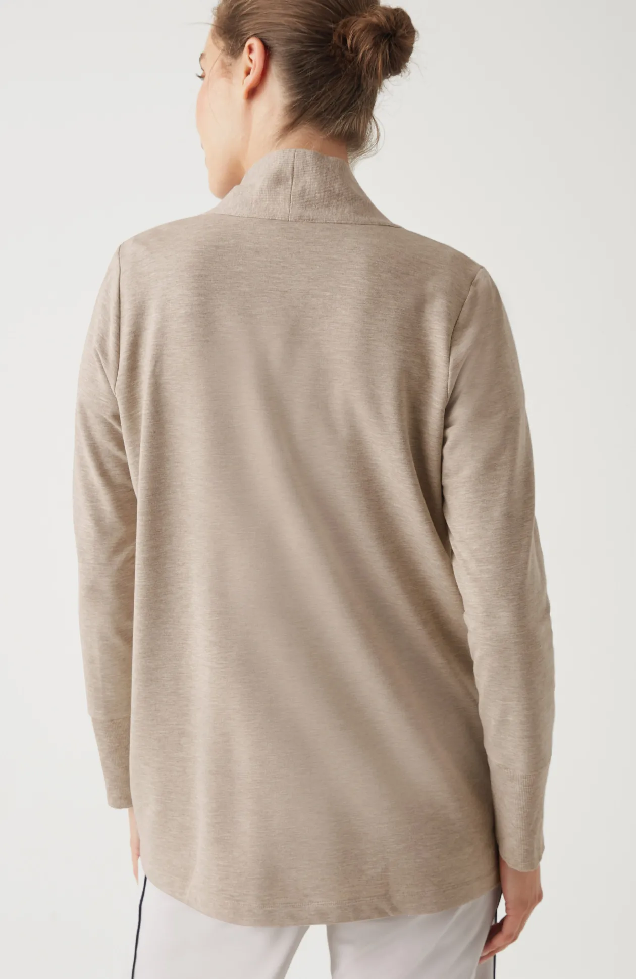 Fit Elevate Terry Open-Front Jacket