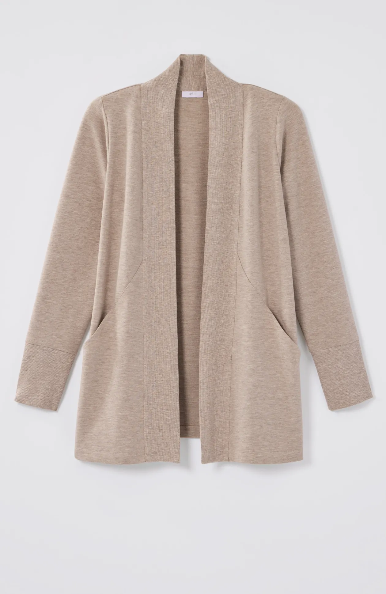 Fit Elevate Terry Open-Front Jacket