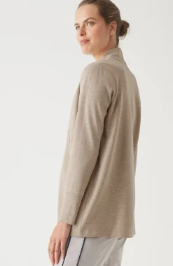 Fit Elevate Terry Open-Front Jacket