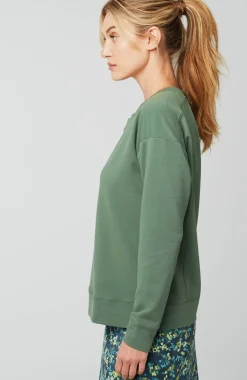 Fit Elevate Terry Split-Neck Sweatshirt