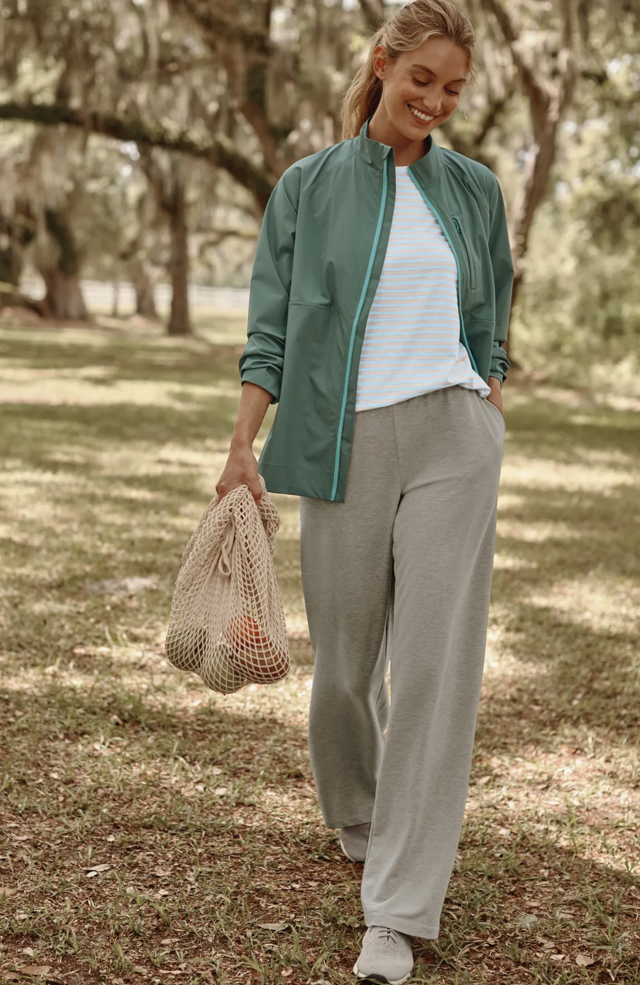 Fit Elevate Terry Wide-Leg Pants