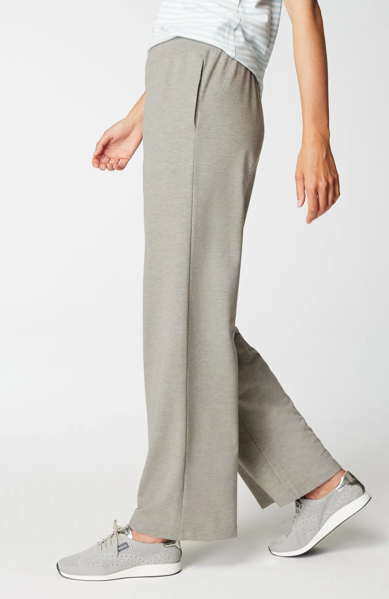 Fit Elevate Terry Wide-Leg Pants