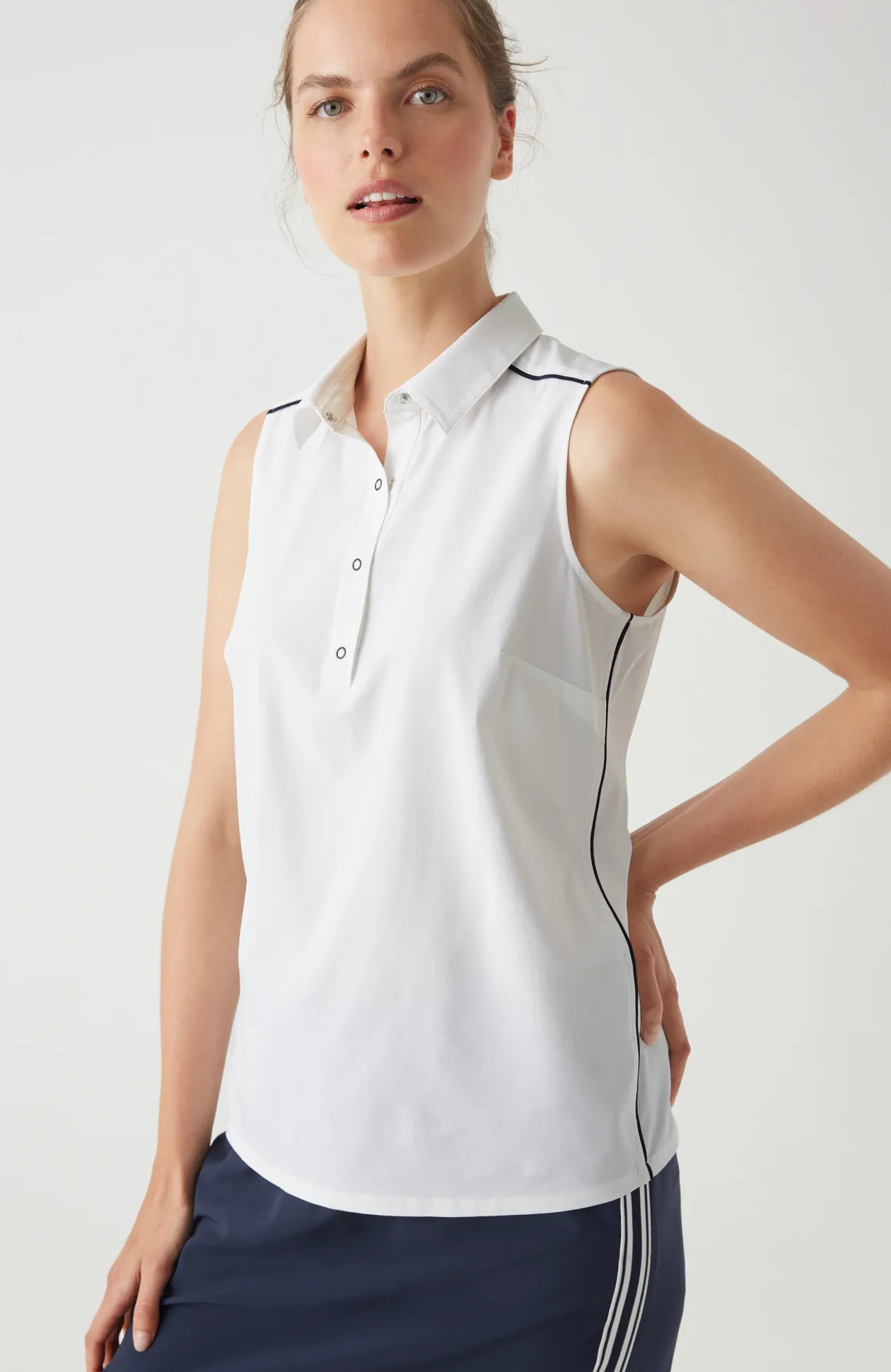Fit On-The-Go Snap Polo