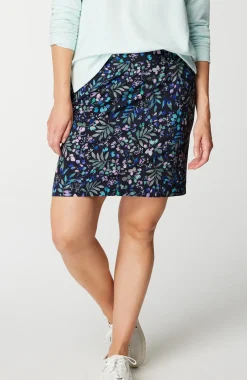 Fit On-The-Go Zipper-Pocket Skort