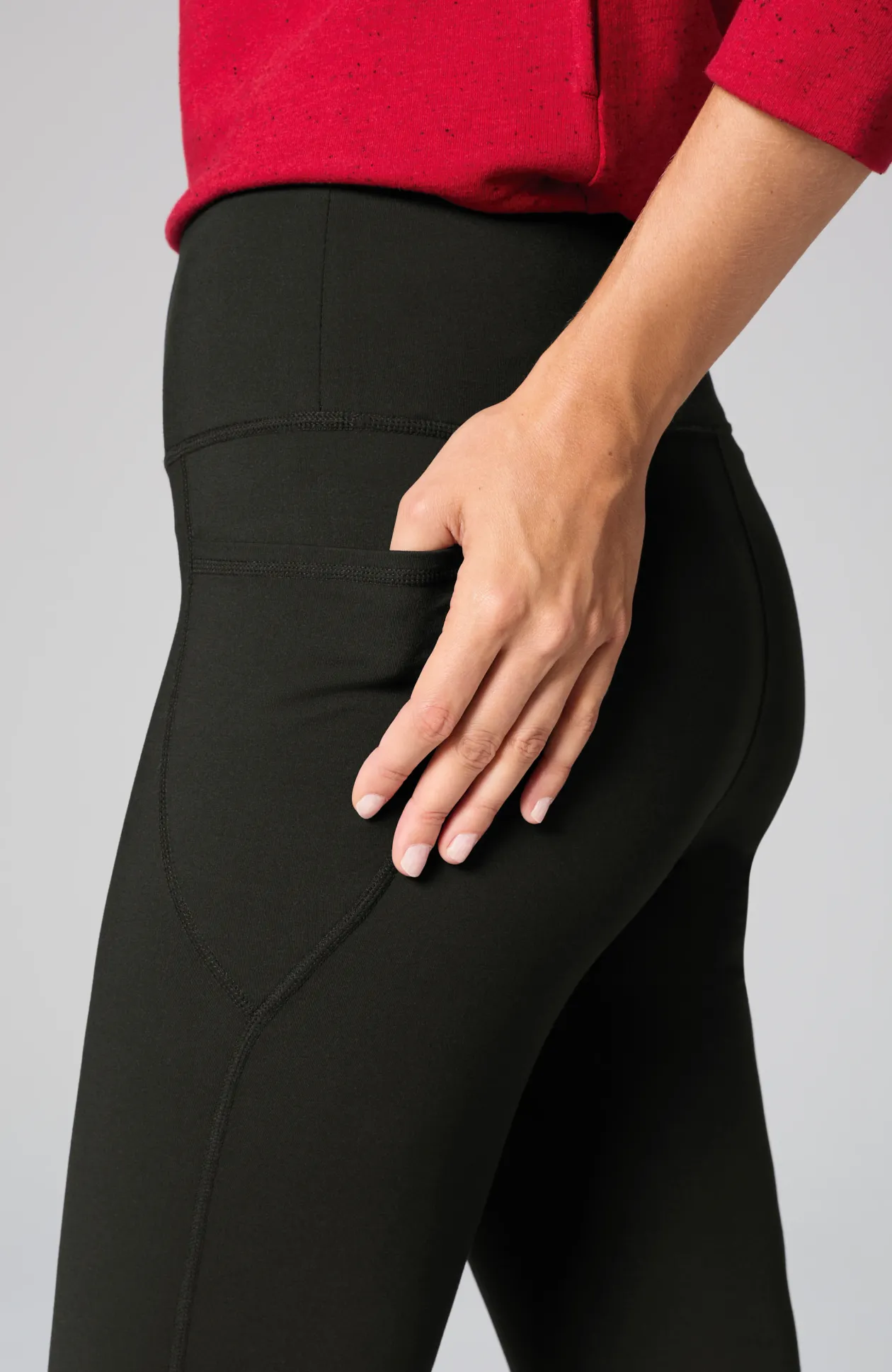 Fit Performance High-Rise Boot-Cut Pants