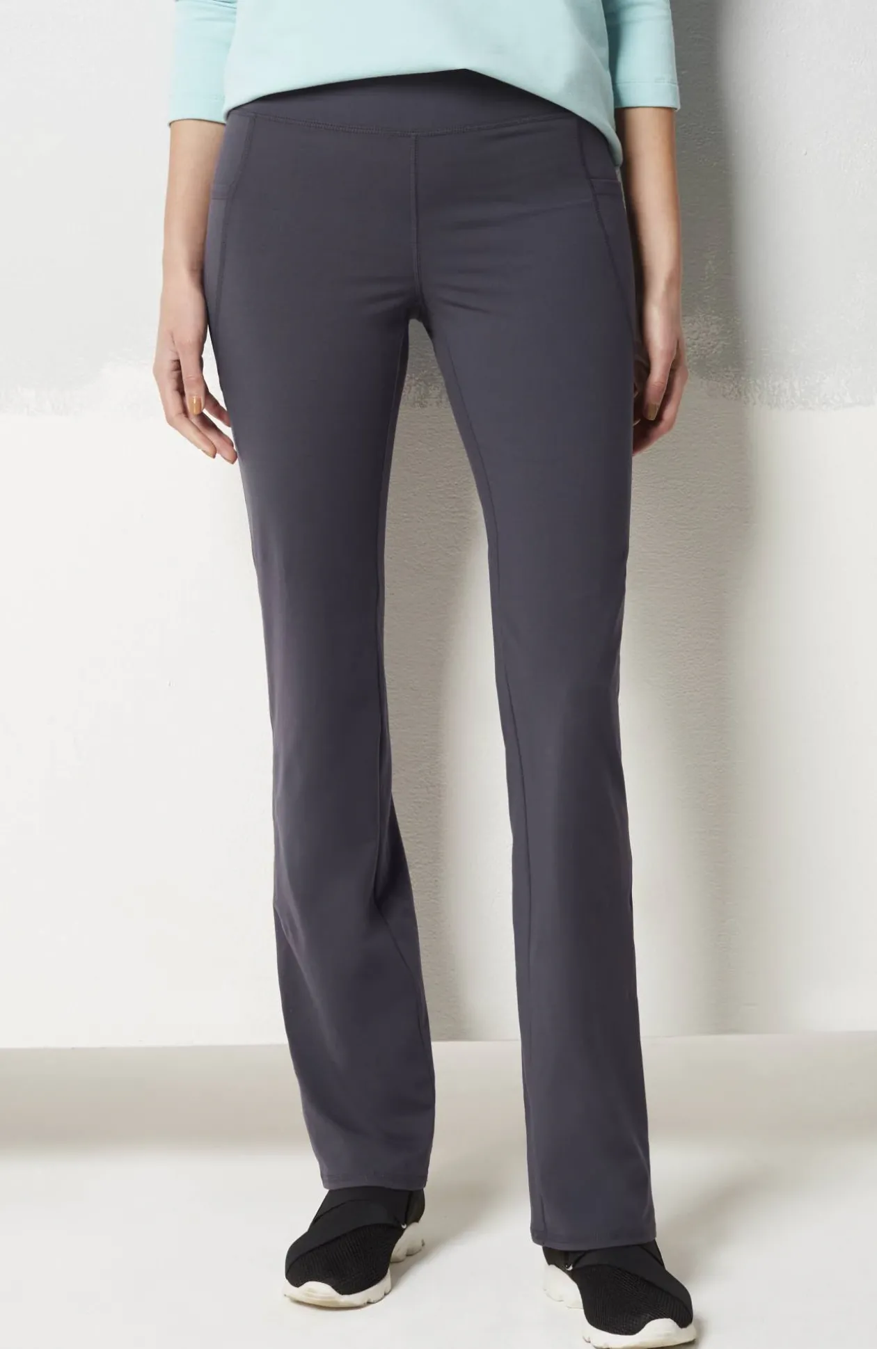 Fit Performance High-Rise Boot-Cut Pants