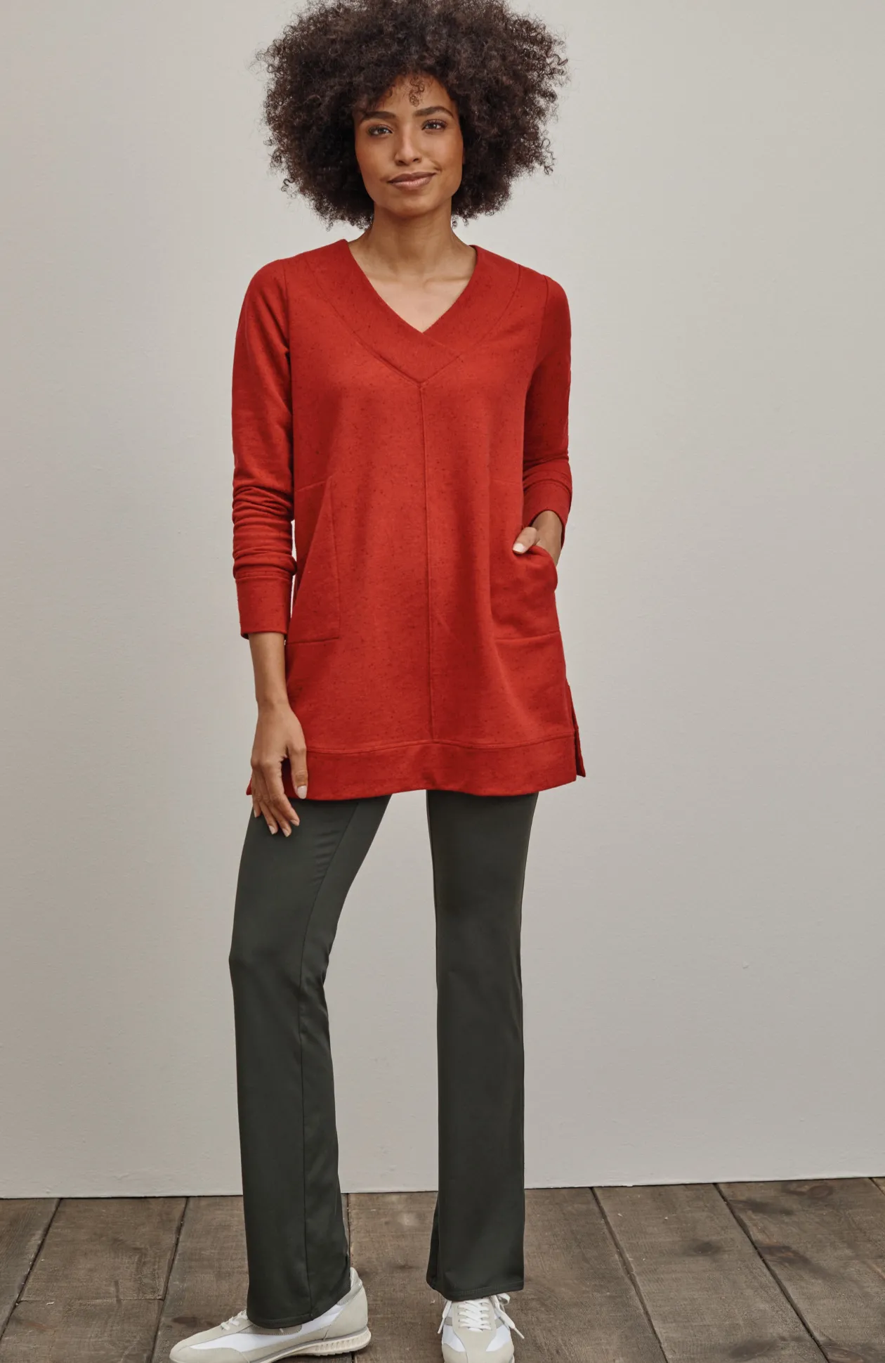 Fit Performance High-Rise Boot-Cut Pants