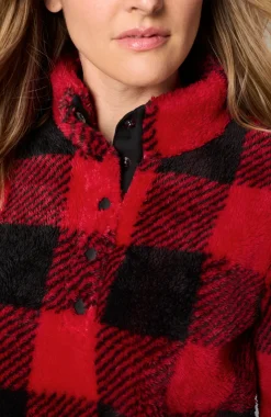 Fit Plush Sherpa Pullover