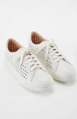 FRANKIE4 Mim IV White Weave Sneakers