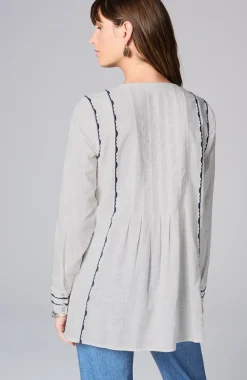 Geometric Embroidered Tunic