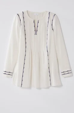 Geometric Embroidered Tunic
