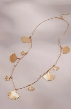Ginkgo Station Necklace