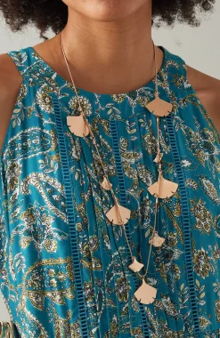 Ginkgo Station Necklace