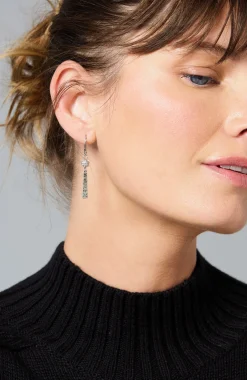 Golden Hour Linear-Bar Earrings