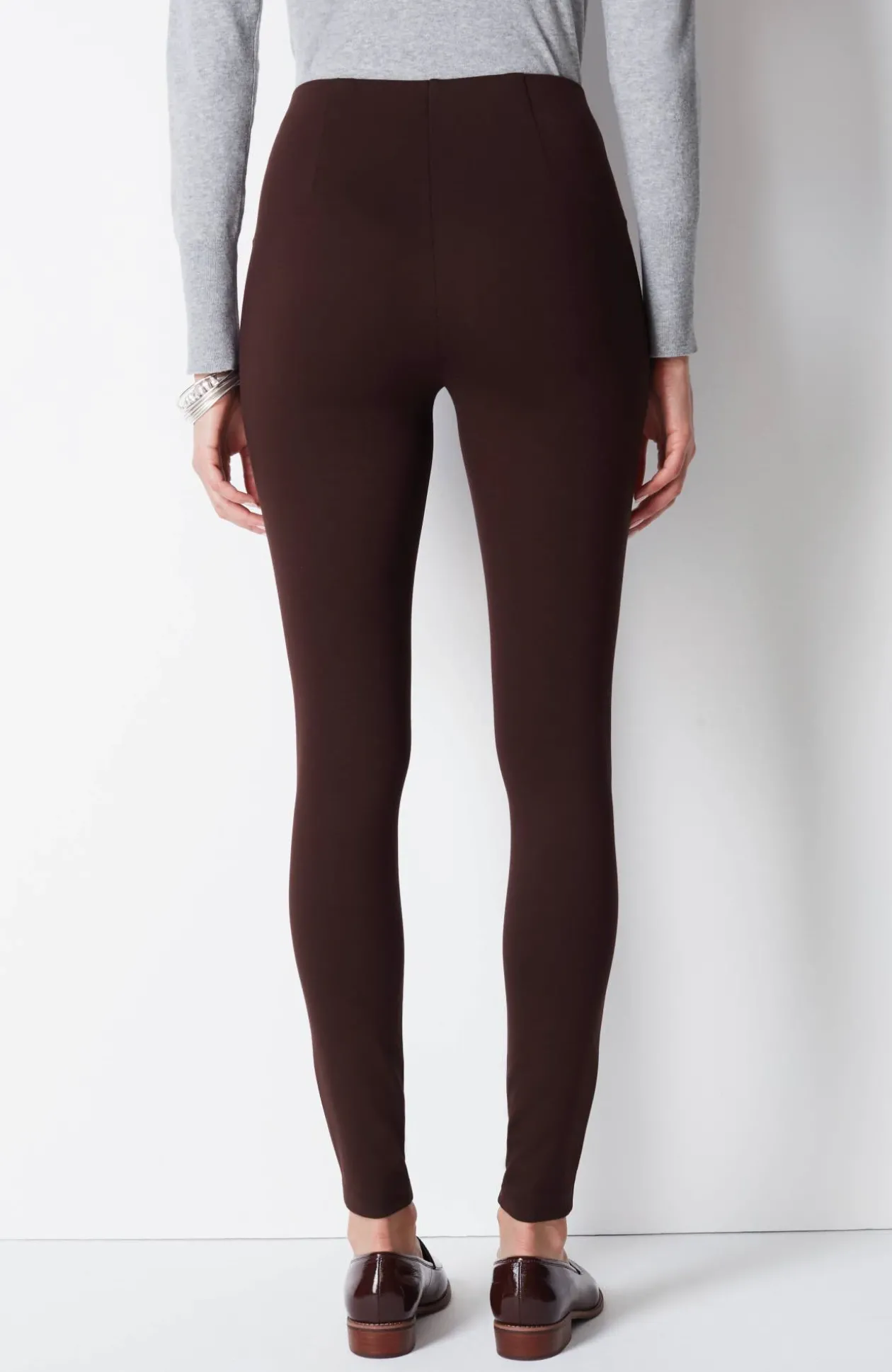 High-Rise Ponte Knit Leggings