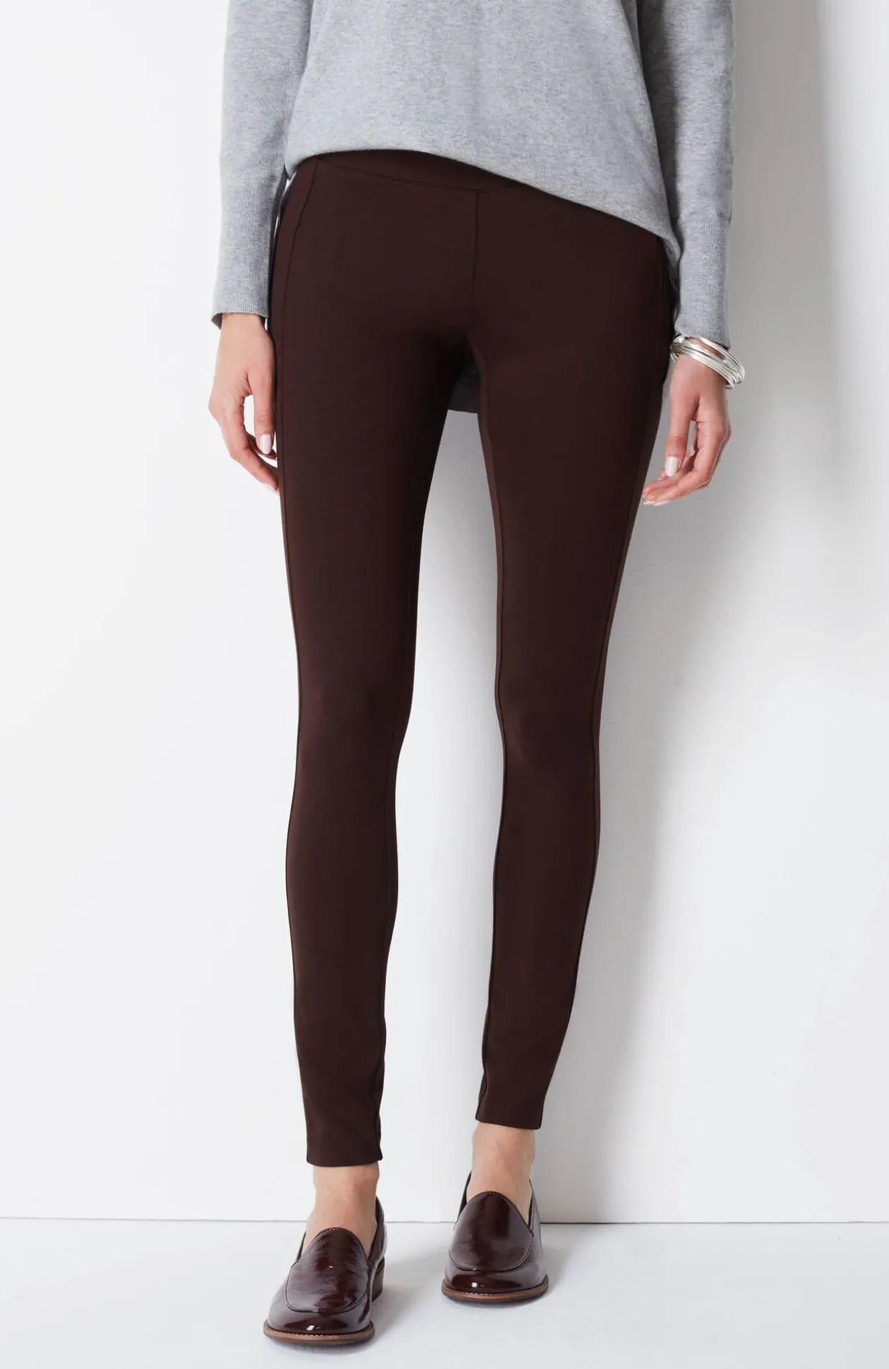 High-Rise Ponte Knit Leggings