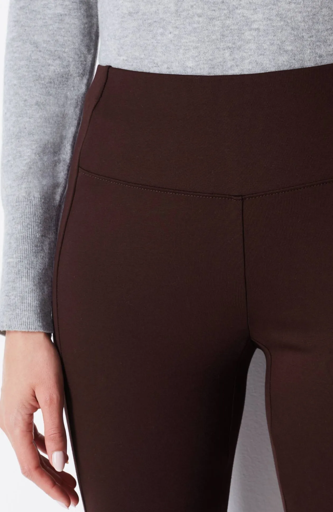 High-Rise Ponte Knit Leggings