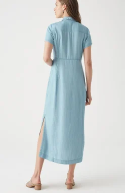 Indigo Shirtdress