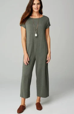 Knit Belted Jumpsuit