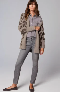 Leopard-Pattern Cardi