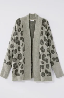 Leopard-Pattern Cardi