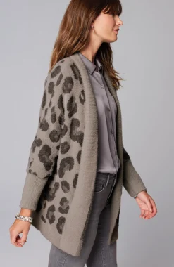 Leopard-Pattern Cardi