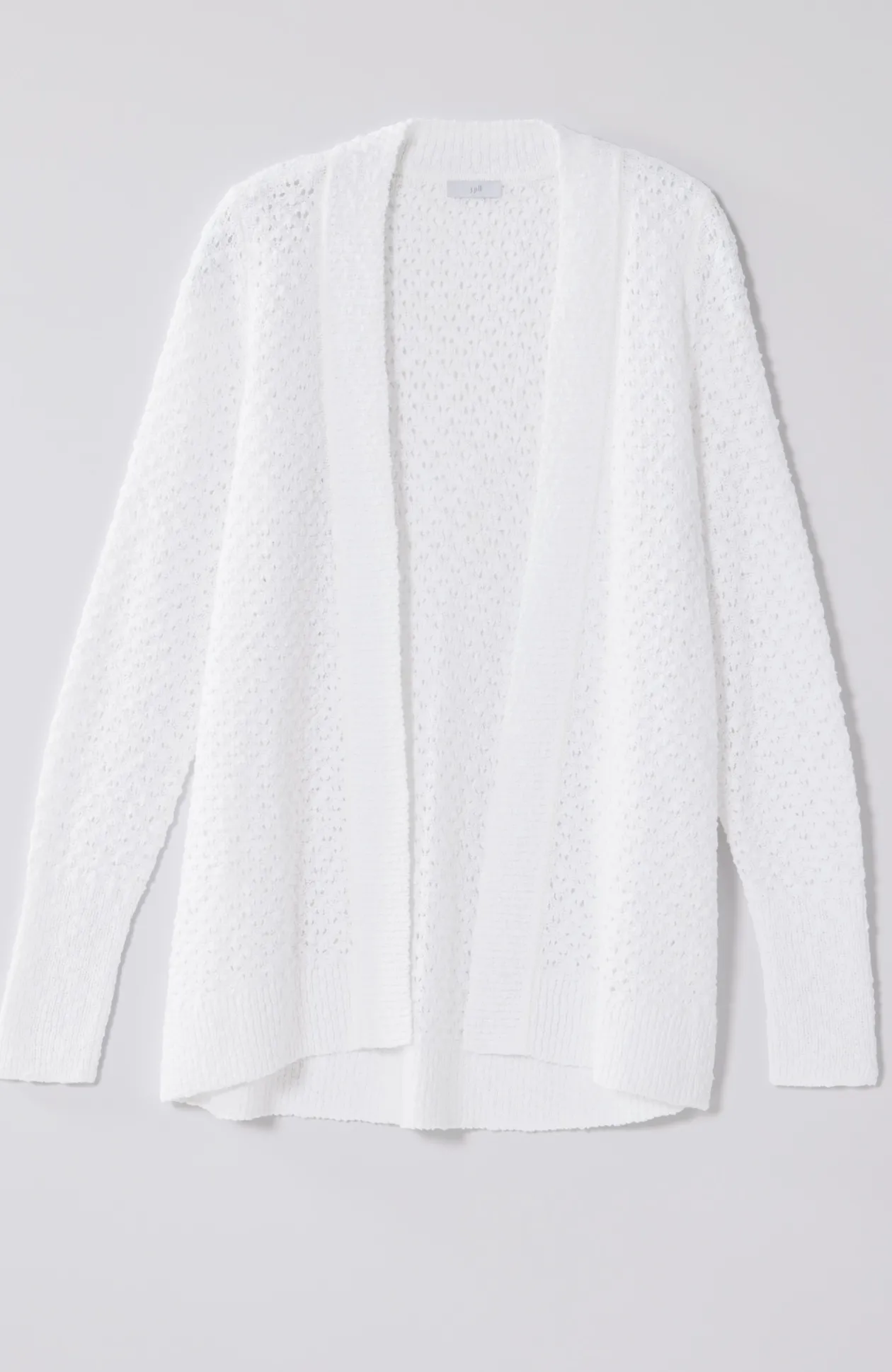 Light Textured High-Low Cardi