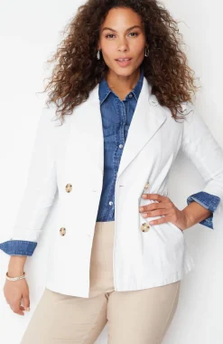 Lightweight Double-Breasted Jacket