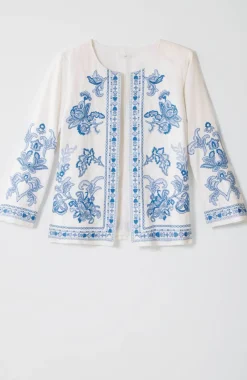 Lightweight Embroidered Jacket
