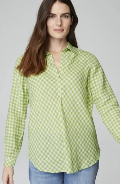 Linen Gingham Popover