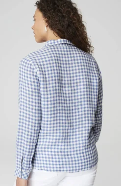 Linen Gingham Popover