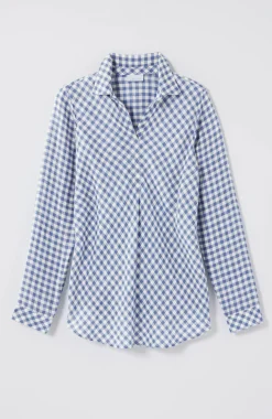 Linen Gingham Popover