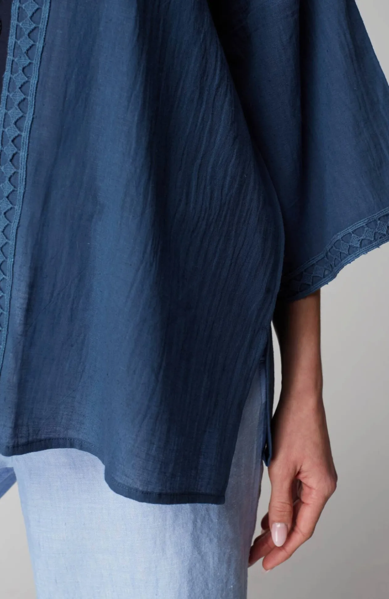 Linen-Blend Jacket