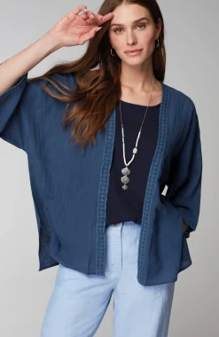 Linen-Blend Jacket