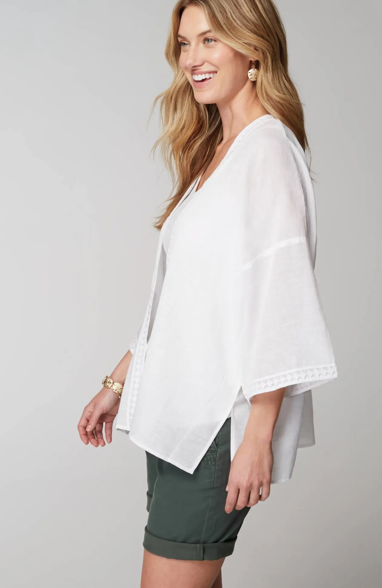 Linen-Blend Jacket