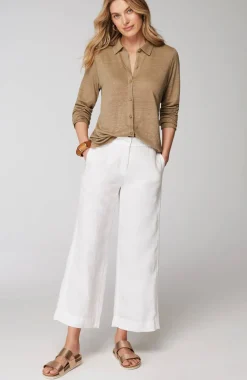 Linen-Knit Shirt