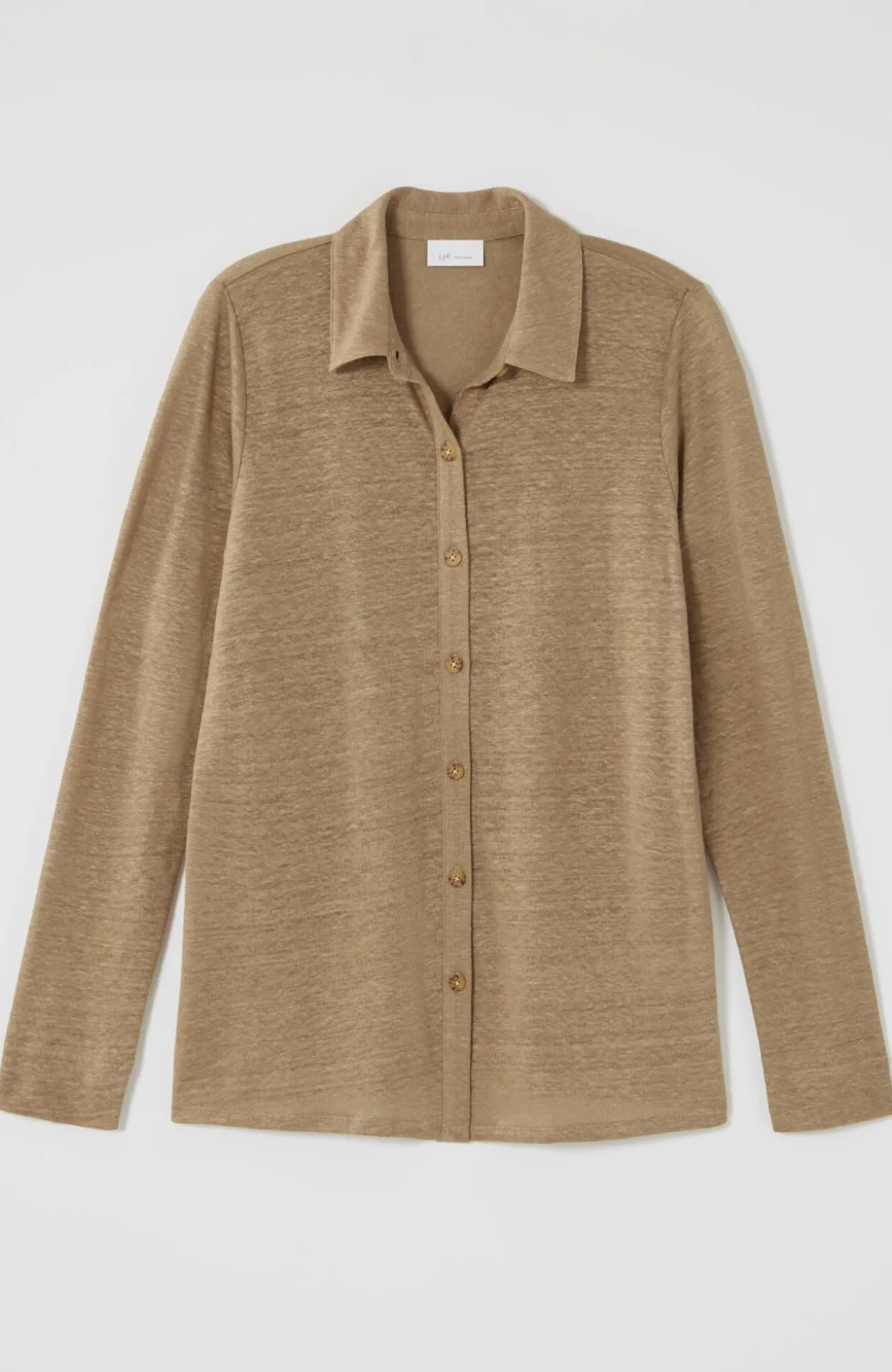 Linen-Knit Shirt
