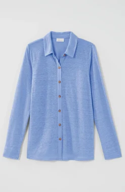 Linen-Knit Shirt